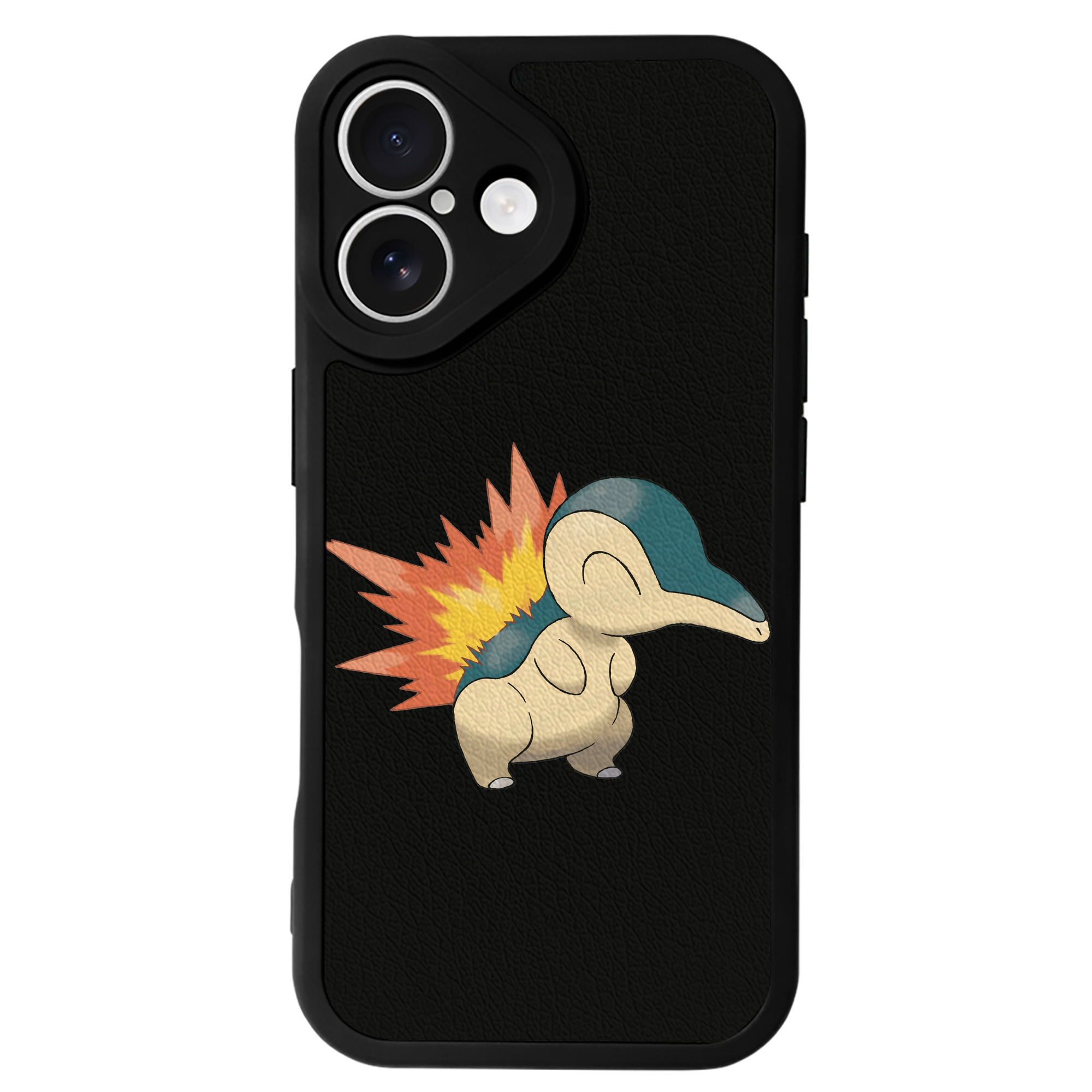 （画像用） ポケットモンスター Pokémon 【iPhone 16シリーズ対応】シリコンスマホケース（レザー調） 材質：シリコン